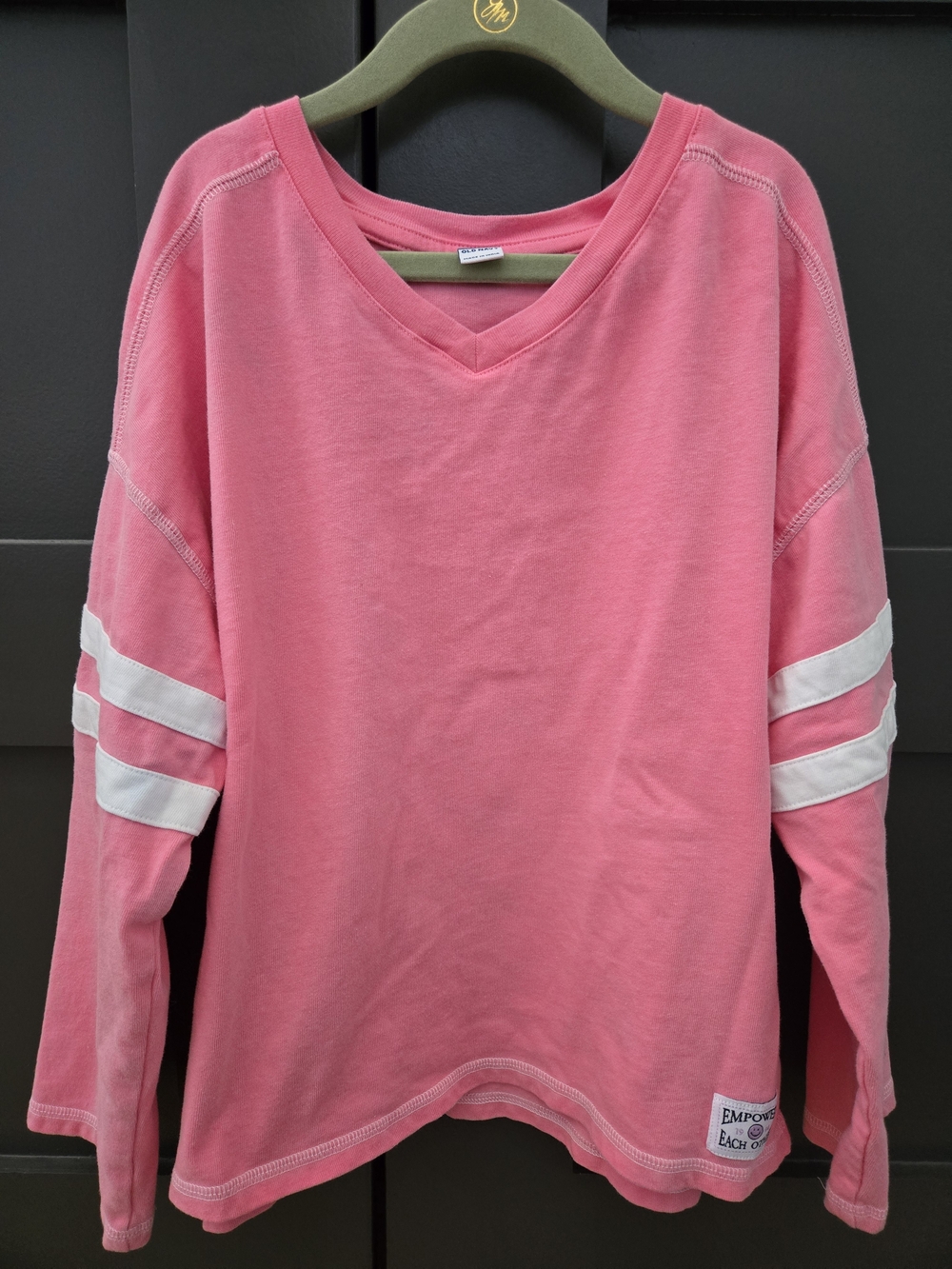Old Navy Kids' Pink V-Neck Tee